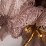 Торшер страусиные перья Feather Lamp A MODERN GRAND TOUR розовый от ImperiumLoft