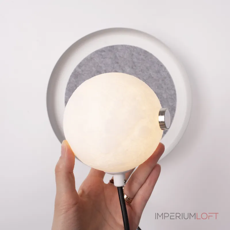 Настенный светильник MARGOTT WALL D25 White от ImperiumLoft