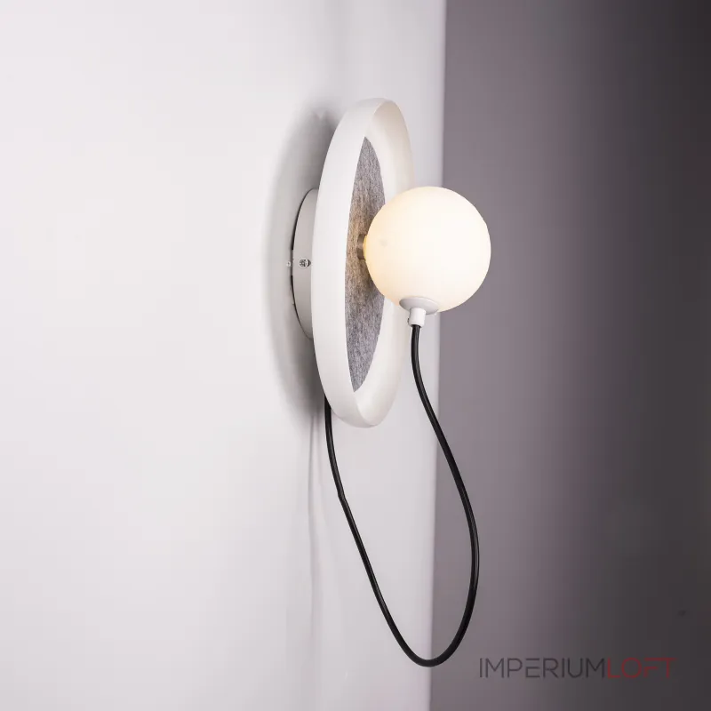 Настенный светильник MARGOTT WALL D25 White от ImperiumLoft