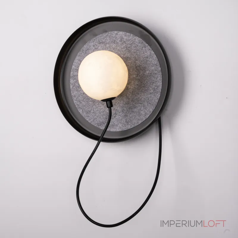 Настенный светильник MARGOTT WALL D25 Black от ImperiumLoft