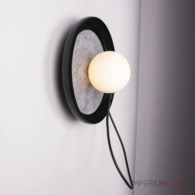 Настенный светильник MARGOTT WALL D25 Black от ImperiumLoft
