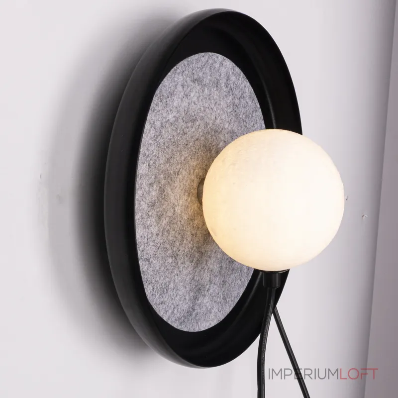 Настенный светильник MARGOTT WALL D25 Black от ImperiumLoft