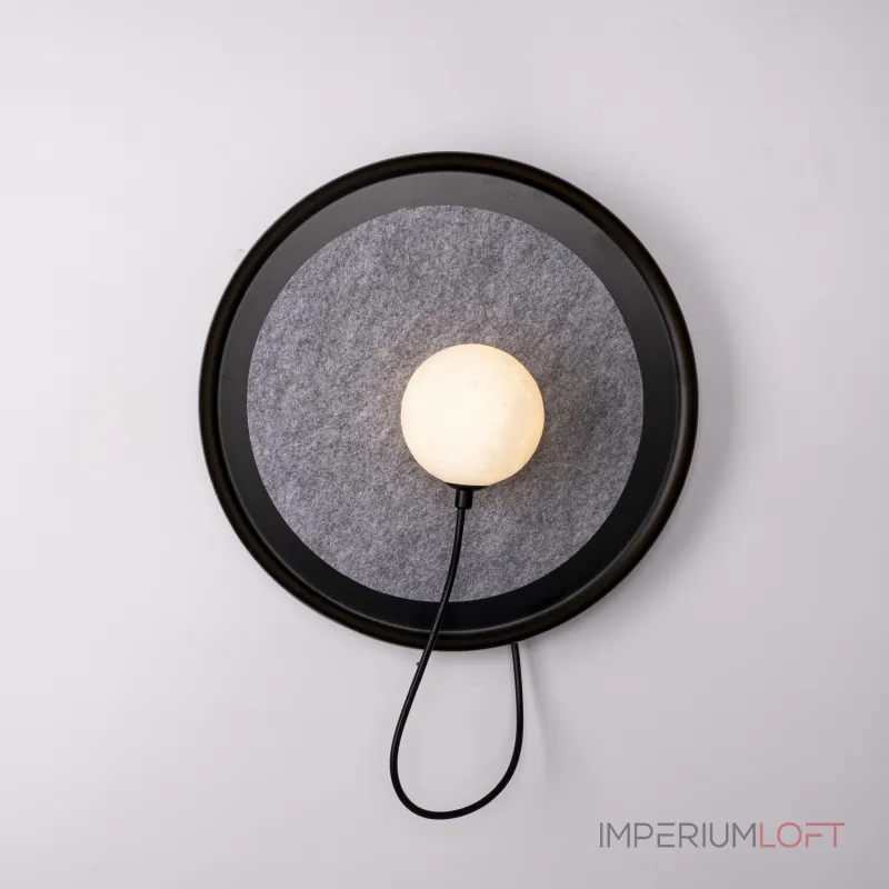 Настенный светильник MARGOTT WALL D35 Black от ImperiumLoft