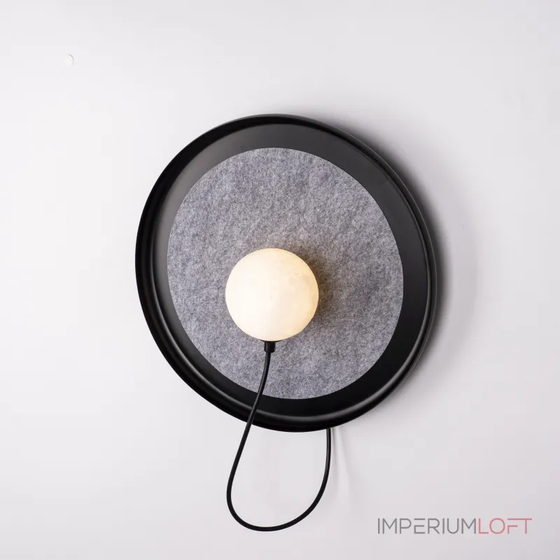 Настенный светильник MARGOTT WALL D35 Black от ImperiumLoft