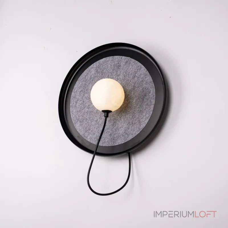 Настенный светильник MARGOTT WALL D35 Black от ImperiumLoft