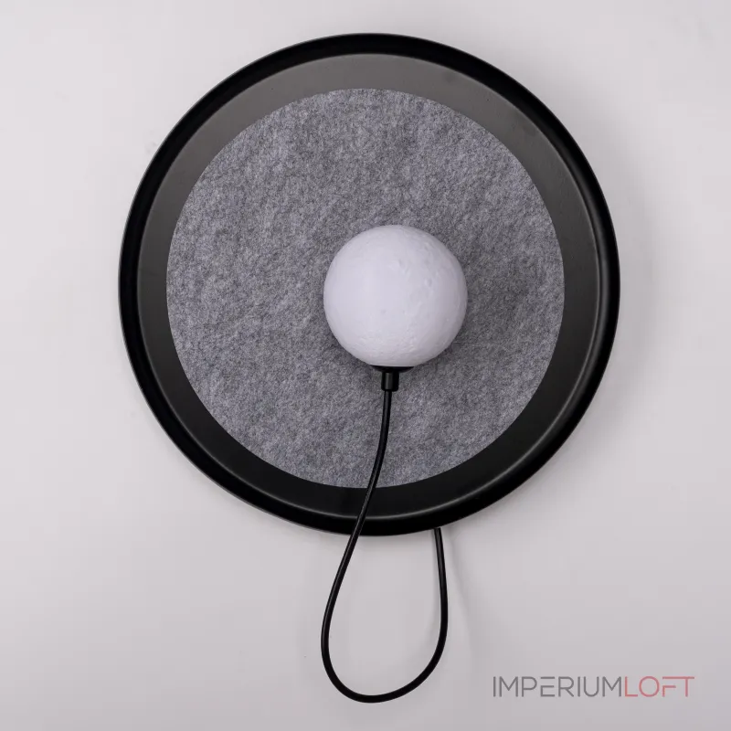Настенный светильник MARGOTT WALL D35 Black от ImperiumLoft