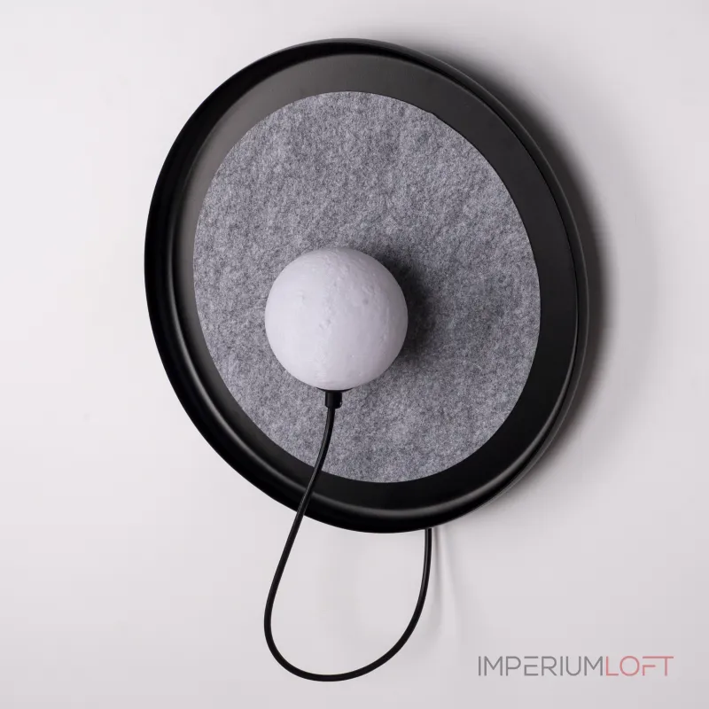 Настенный светильник MARGOTT WALL D35 Black от ImperiumLoft