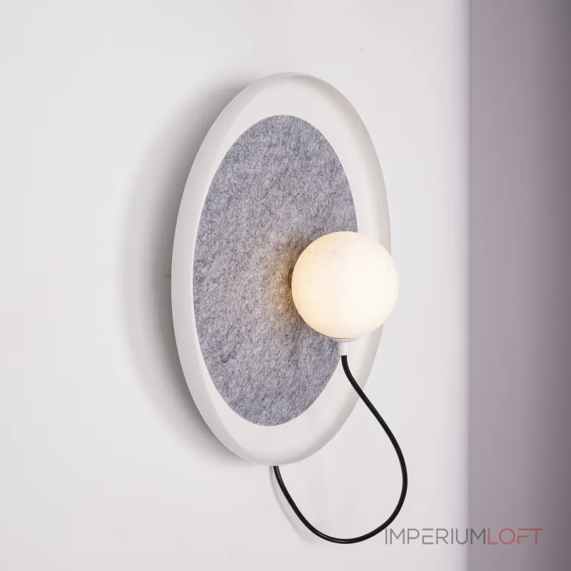 Настенный светильник MARGOTT WALL D35 White от ImperiumLoft