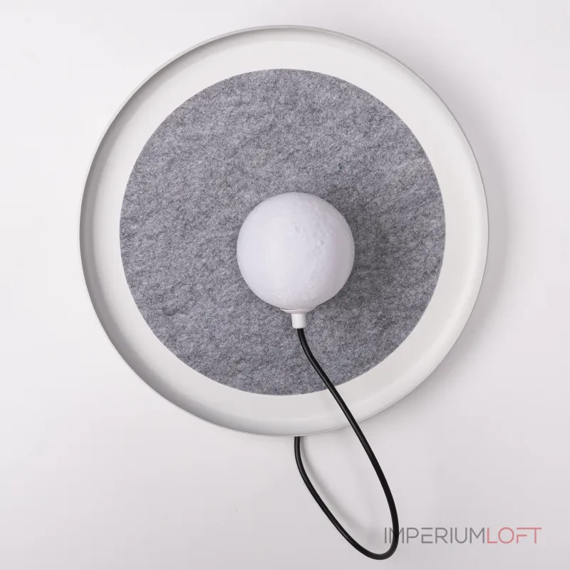 Настенный светильник MARGOTT WALL D35 White от ImperiumLoft