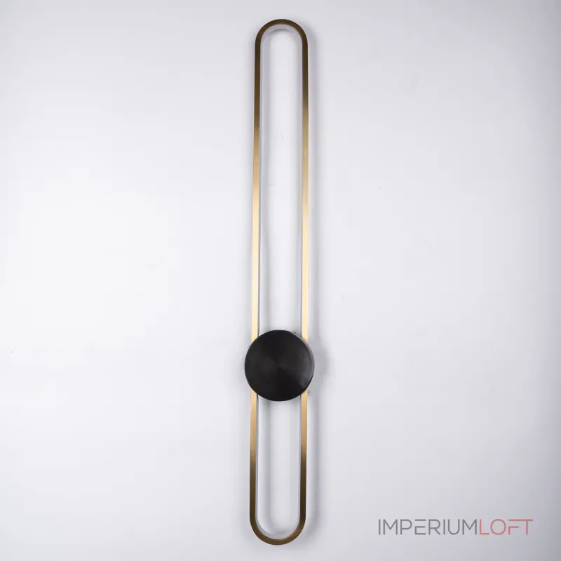 Настенный светильник HEIDY L H90 Brass Black от ImperiumLoft