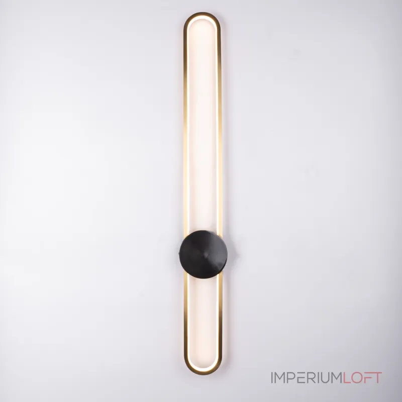 Настенный светильник HEIDY L H90 Brass Black от ImperiumLoft