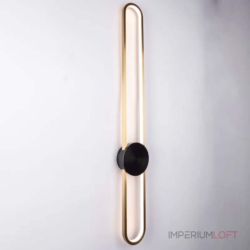 Настенный светильник HEIDY L H90 Brass Black от ImperiumLoft