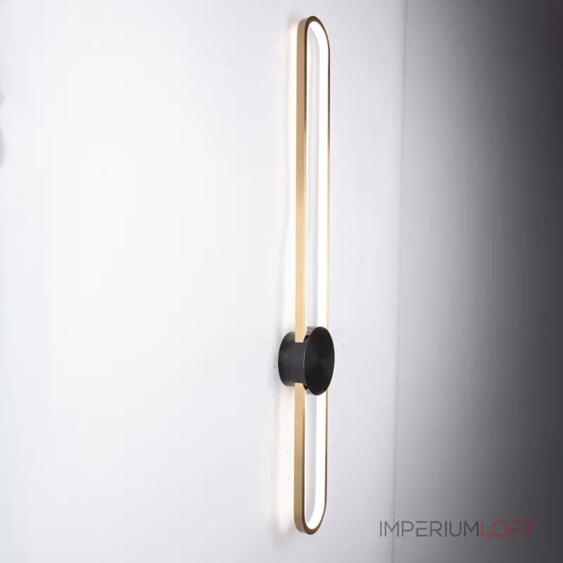 Настенный светильник HEIDY L H90 Brass Black от ImperiumLoft