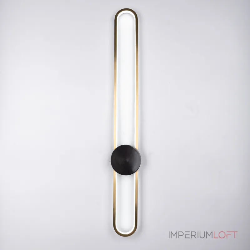Настенный светильник HEIDY L H90 Brass Black от ImperiumLoft