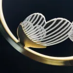 Подвесной светильник BABETTA RING 1 brass 4000К от ImperiumLoft