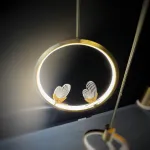 Подвесной светильник BABETTA RING 1 brass 4000К от ImperiumLoft