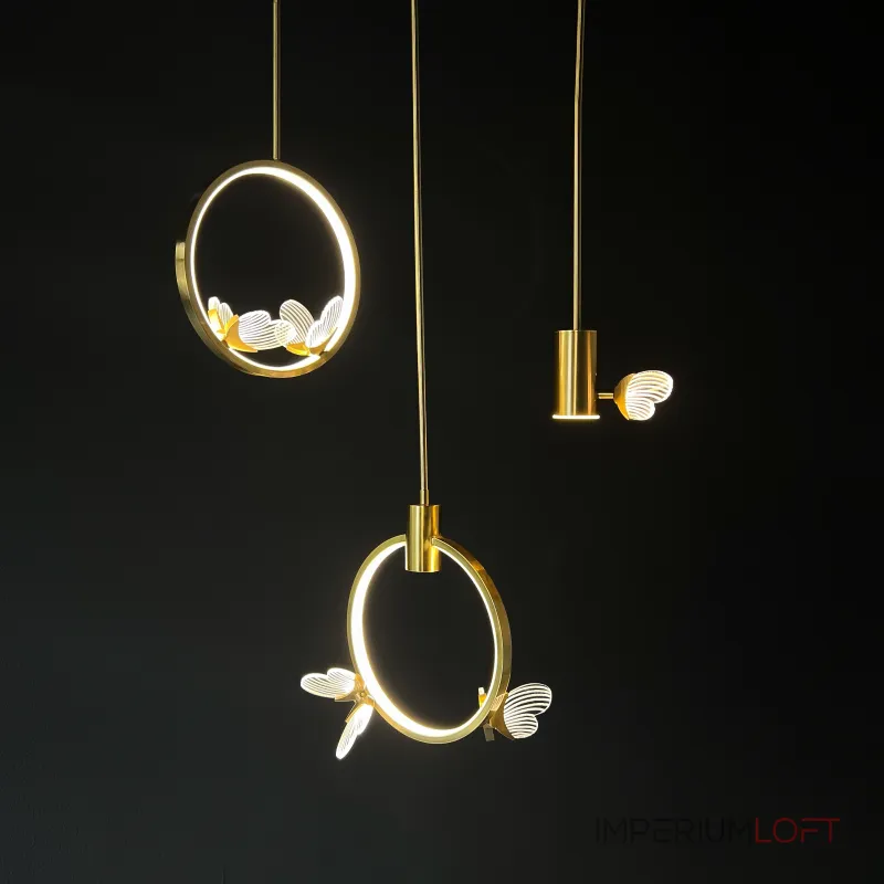 Подвесной светильник BABETTA RING 1 brass 4000К от ImperiumLoft Подвесной светильник BABETTA RING 1 brass 4000К от ImperiumLoft