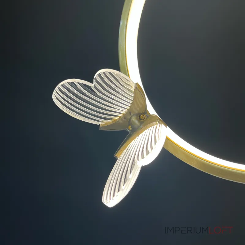 Подвесной светильник BABETTA RING 2 brass 4000К от ImperiumLoft