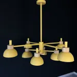 Люстра на штанге FANTA A 8 lights Yellow от ImperiumLoft