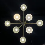 Люстра на штанге FANTA A 8 lights Yellow от ImperiumLoft