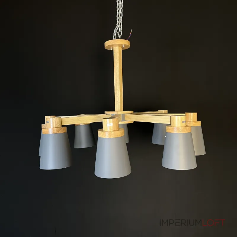 Потолочная люстра PROP 8 Grey