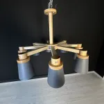 Потолочная люстра PROP 8 Grey