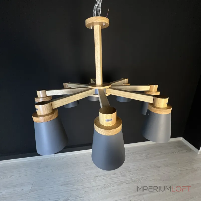 Потолочная люстра PROP 8 Grey