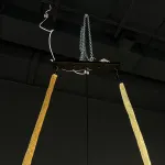 Подвесная люстра Empire Black Rectangular Chandelier Crystal