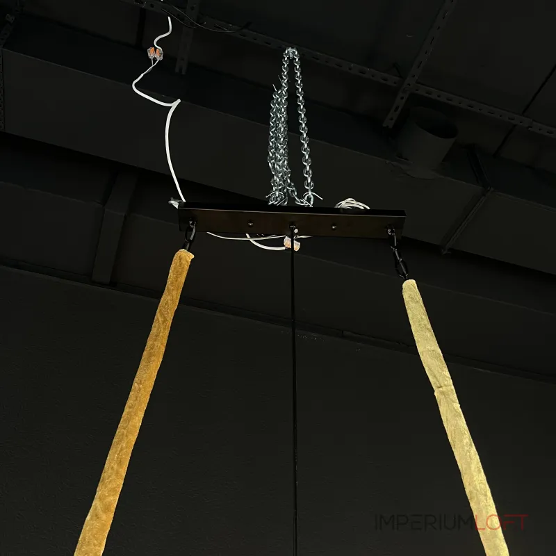 Подвесная люстра Empire Black Rectangular Chandelier Crystal