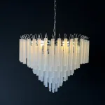 Подвесная люстра Eich Chandelier Nova 9 D65 nickel