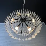 Подвесная люстра Eich Chandelier Nova 9 D65 nickel