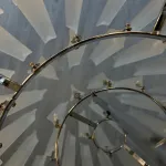 Подвесная люстра Eich Chandelier Nova 9 D65 nickel