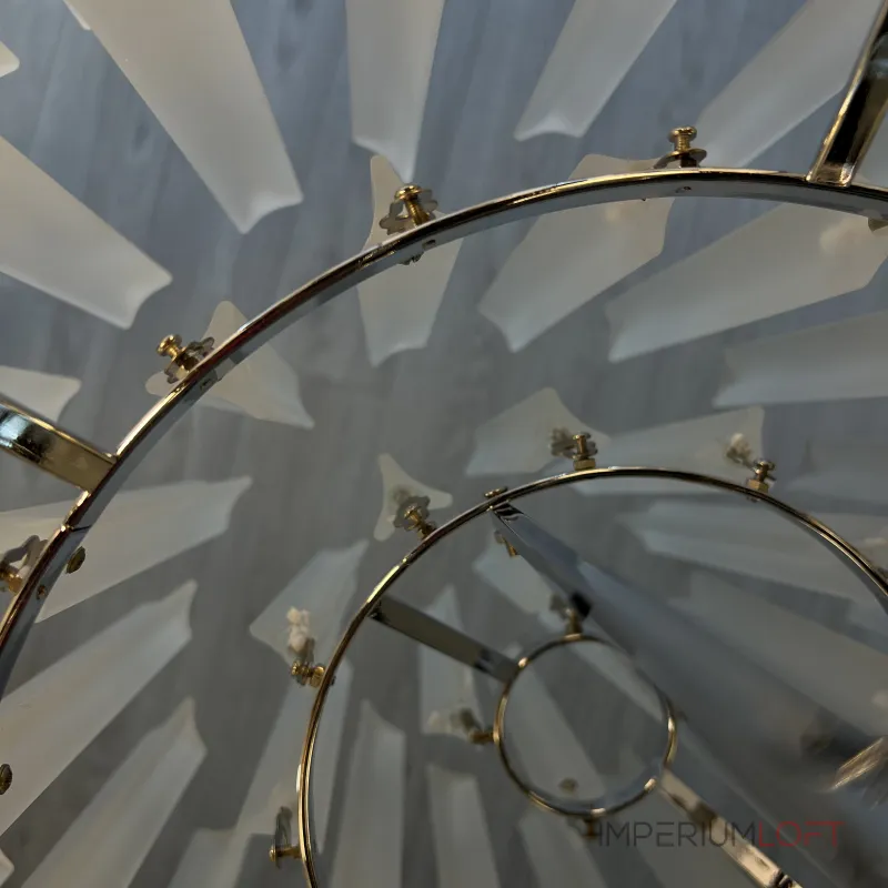 Подвесная люстра Eich Chandelier Nova 9 D65 nickel