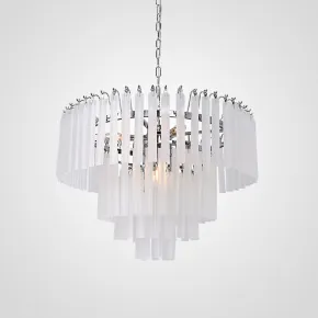Подвесная люстра Eich Chandelier Nova 9 D65 nickel