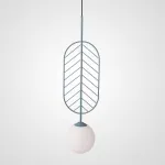Подвесной светильник LEAF C Голубой от ImperiumLoft