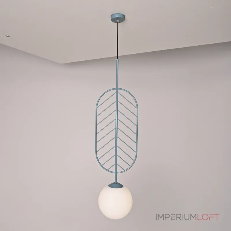 Подвесной светильник LEAF C Голубой от ImperiumLoft