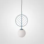 Подвесной светильник LEAF B Голубой от ImperiumLoft