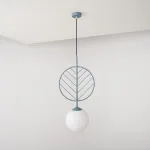 Подвесной светильник LEAF B Голубой от ImperiumLoft