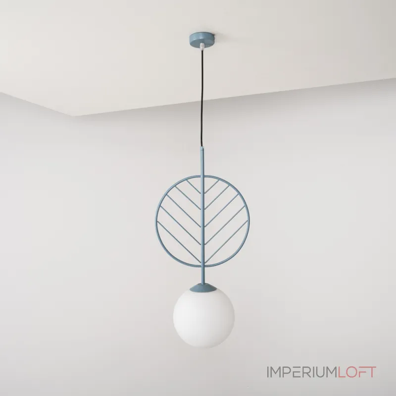 Подвесной светильник LEAF B Голубой от ImperiumLoft