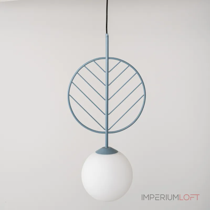Подвесной светильник LEAF B Голубой от ImperiumLoft