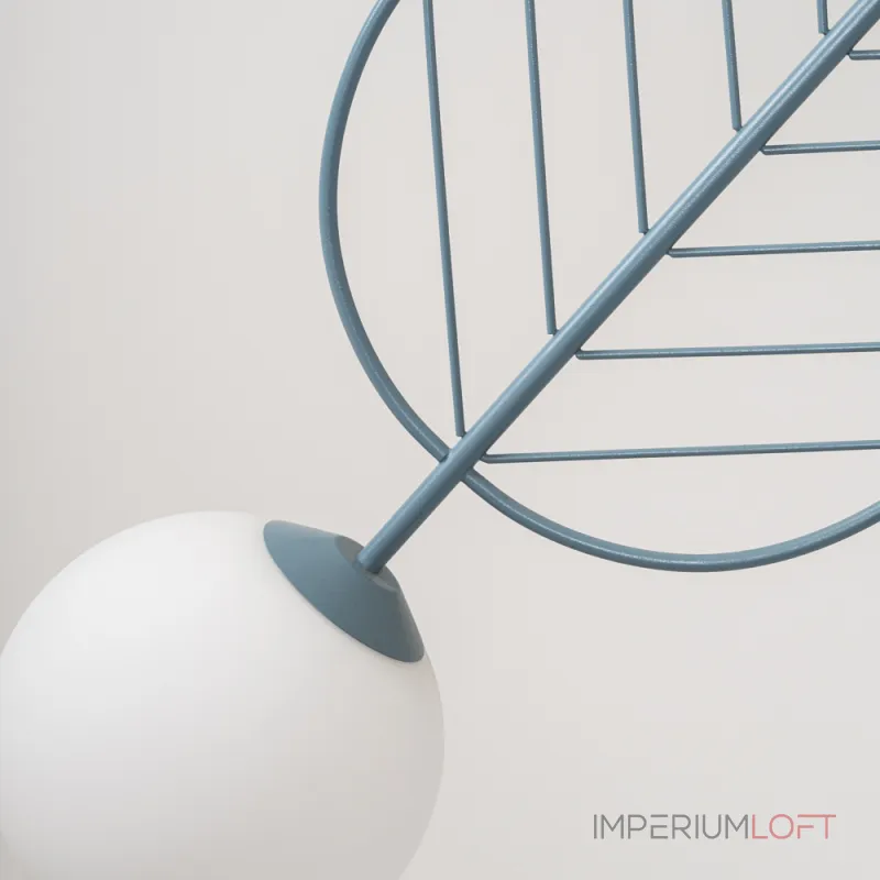 Подвесной светильник LEAF B Голубой от ImperiumLoft