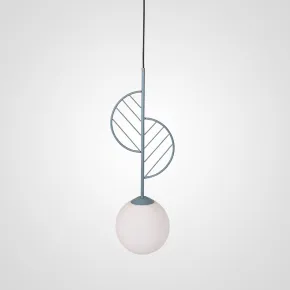 Подвесной светильник LEAF A Голубой