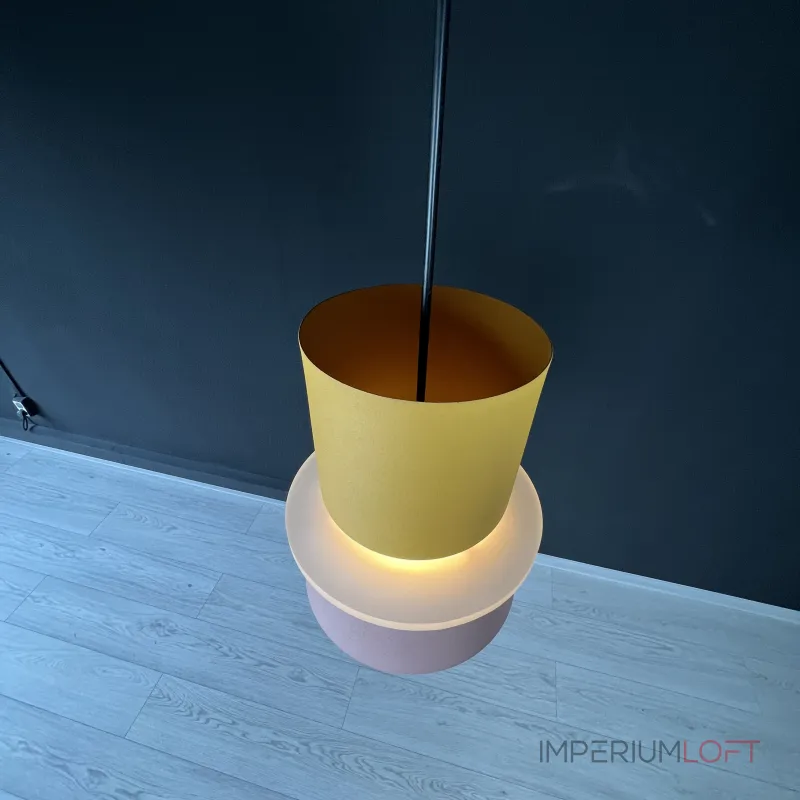 Подвесной светильник ILO D18,5 yellow/pink от ImperiumLoft
