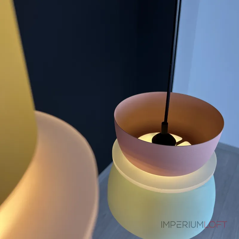 Подвесной светильник ILO D22 pink/mint от ImperiumLoft Подвесной светильник ILO D22 pink/mint от ImperiumLoft