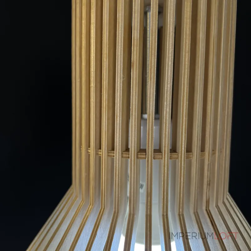 Подвесной светильник PUNKTO Натуральное дерево от ImperiumLoft