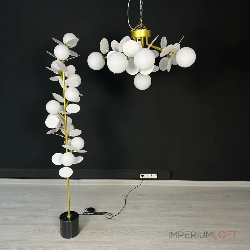 Потолочная люстра Light of MATISSE C SELF D55 White от ImperiumLoft