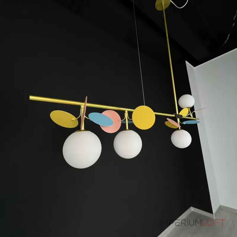 Потолочный светильник Light of MATISSE LONG Multicolor от ImperiumLoft