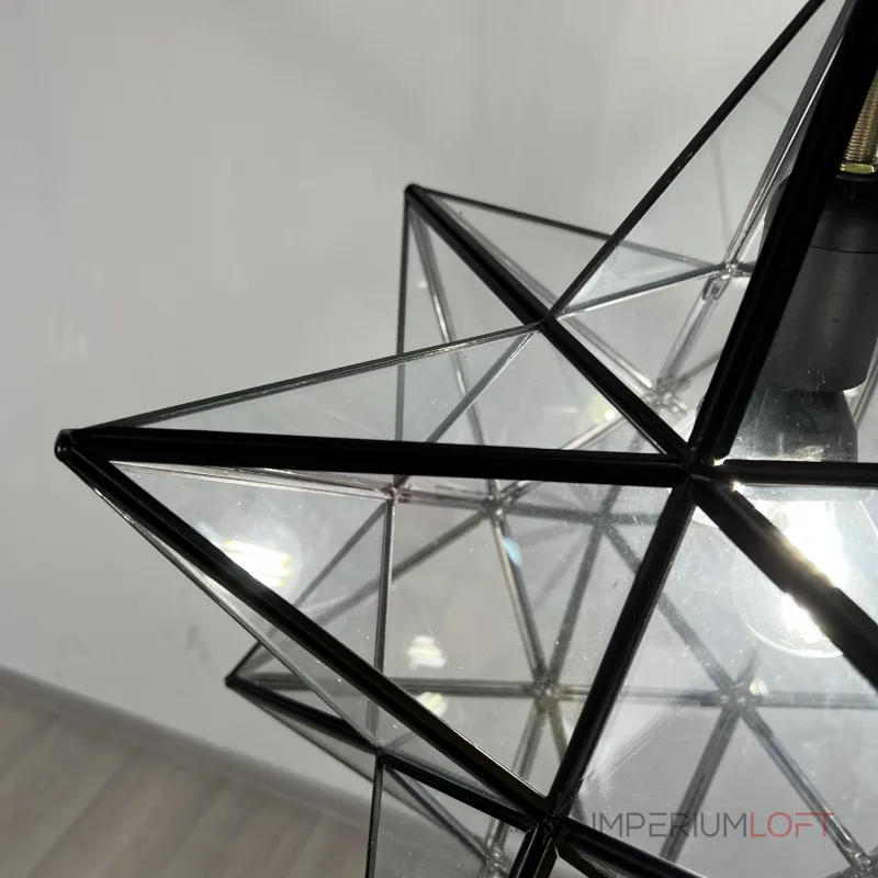 Люстра Black Star Clear Glass 20 см от ImperiumLoft