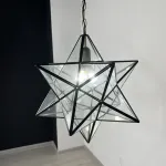 Люстра Black Star Clear Glass 35 см от ImperiumLoft