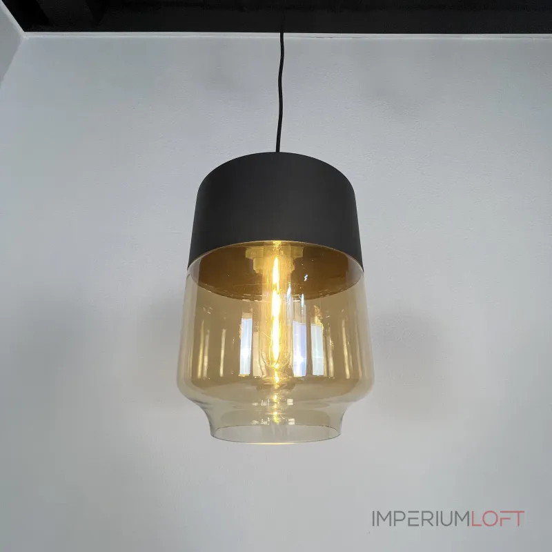 Подвесной светильник NORD A D18 Black/Amber от ImperiumLoft Подвесной светильник NORD A D18 Black/Amber от ImperiumLoft